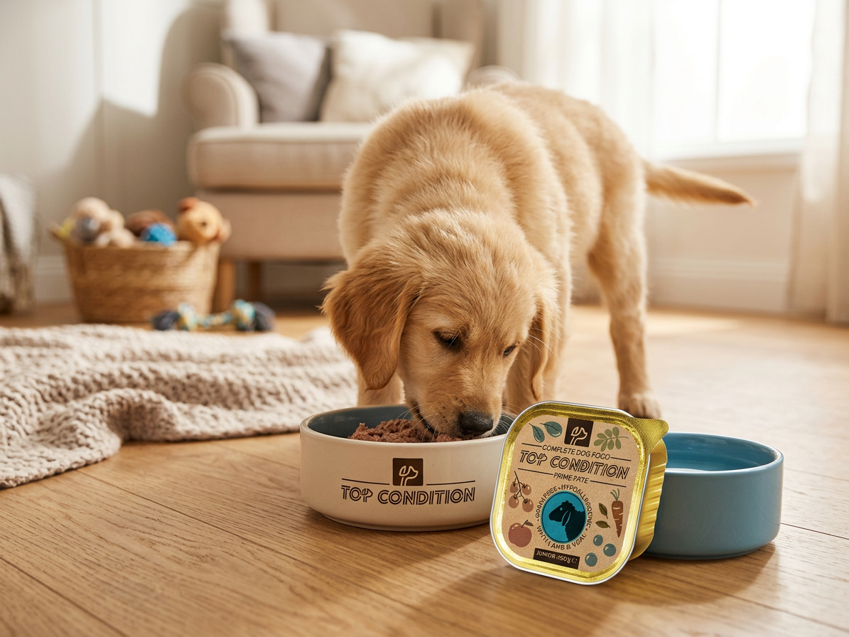 Top Condition Dog Puppy Lamb & Veal paté 150 g