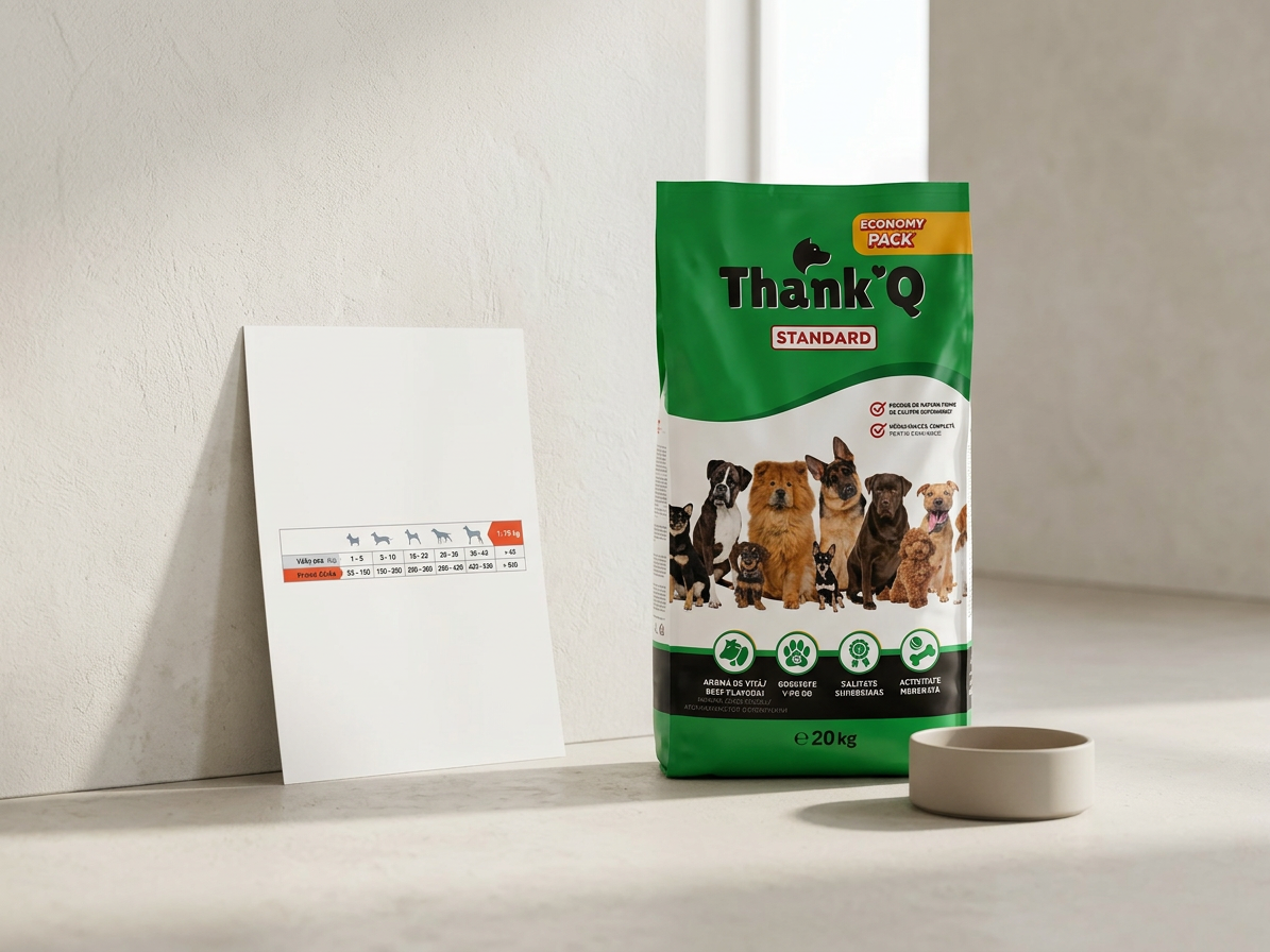 Thank´Q Standard Dog Adult Hovězí – kompletní krmivo 20 kg