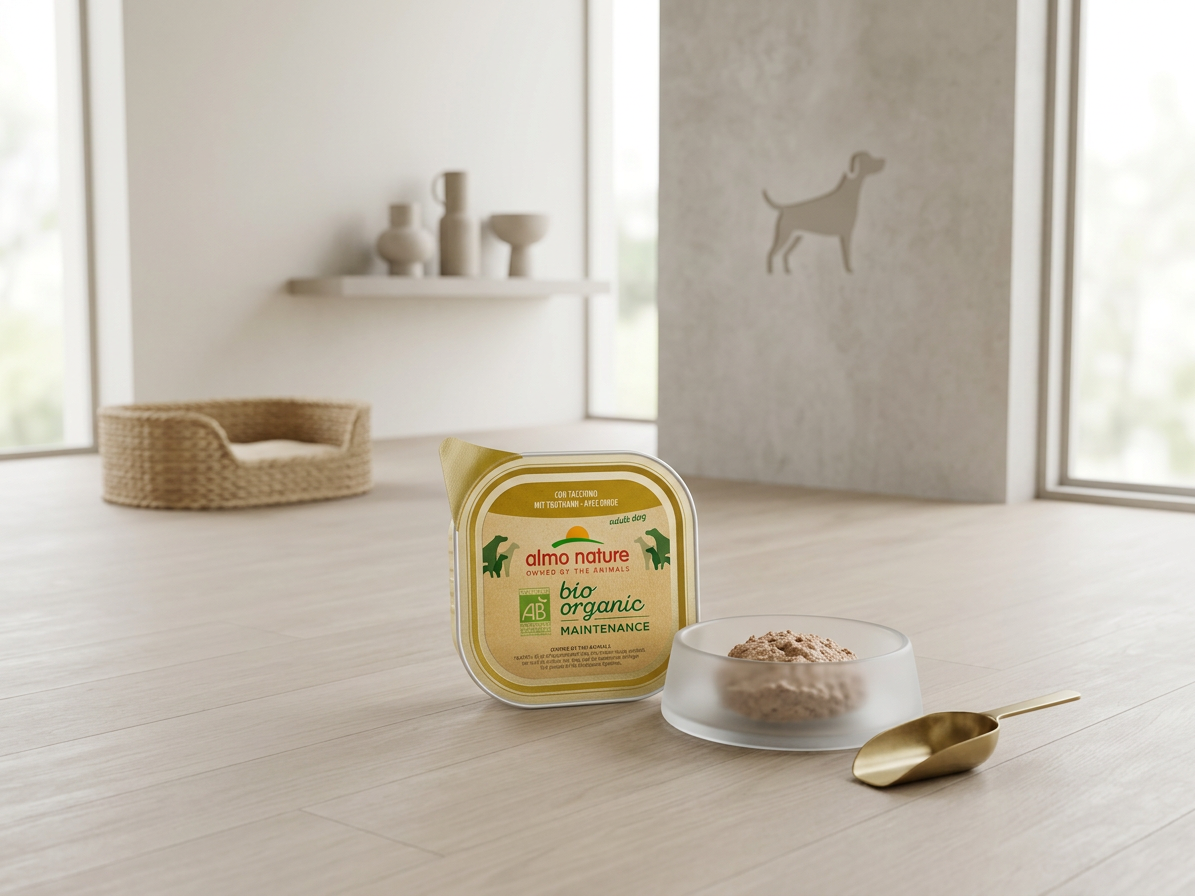 Almo Nature Bio Organic - vanička pro psy s krůtou 100g
