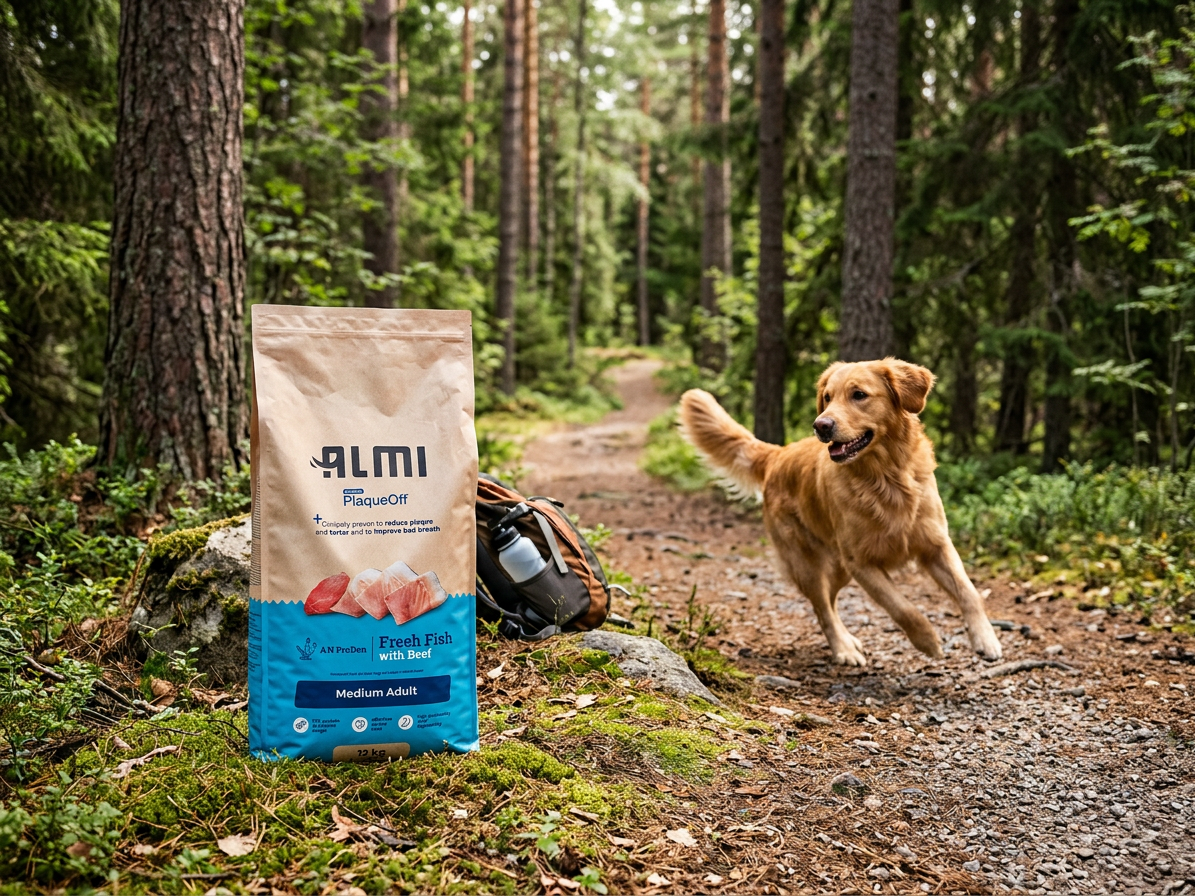 ALMI Medium Adult 12 kg – kompletní granule pro dospělé psy