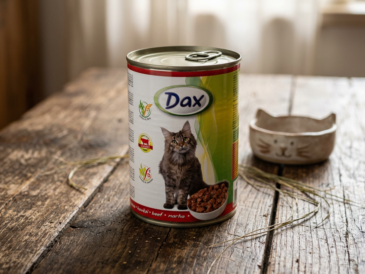 Dax Cat kousky hovězí, konzerva 415 g