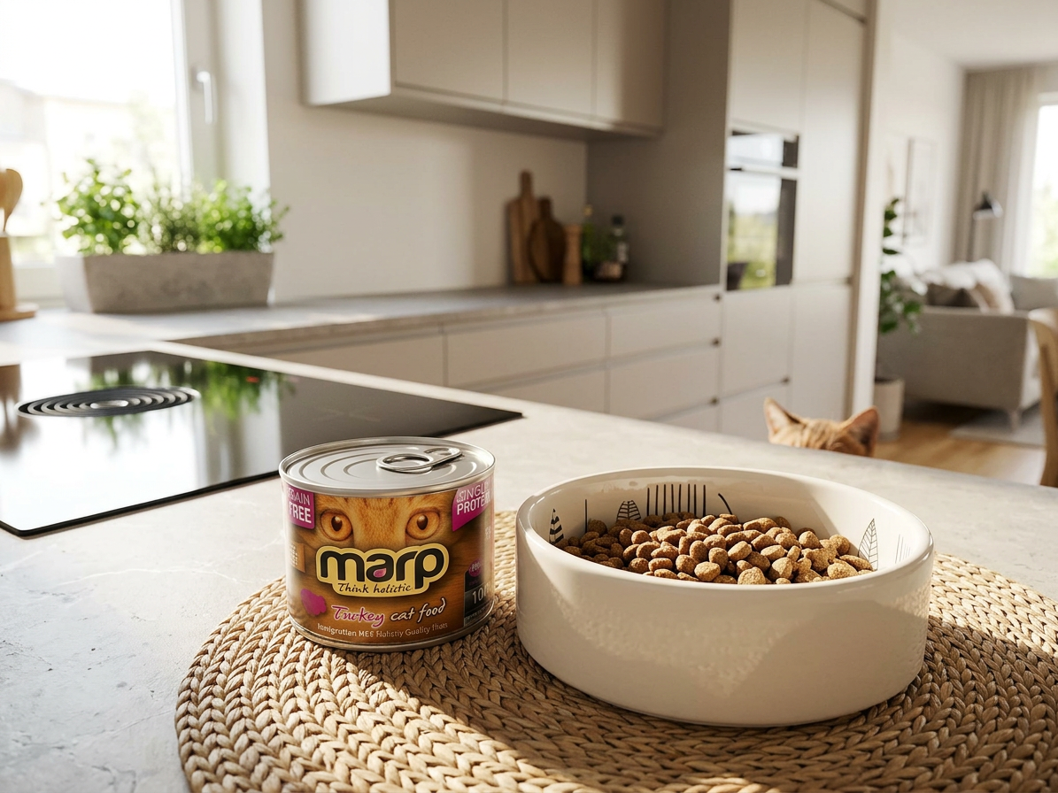 Marp Turkey konzerva pro kočky s krůtou 6x200g