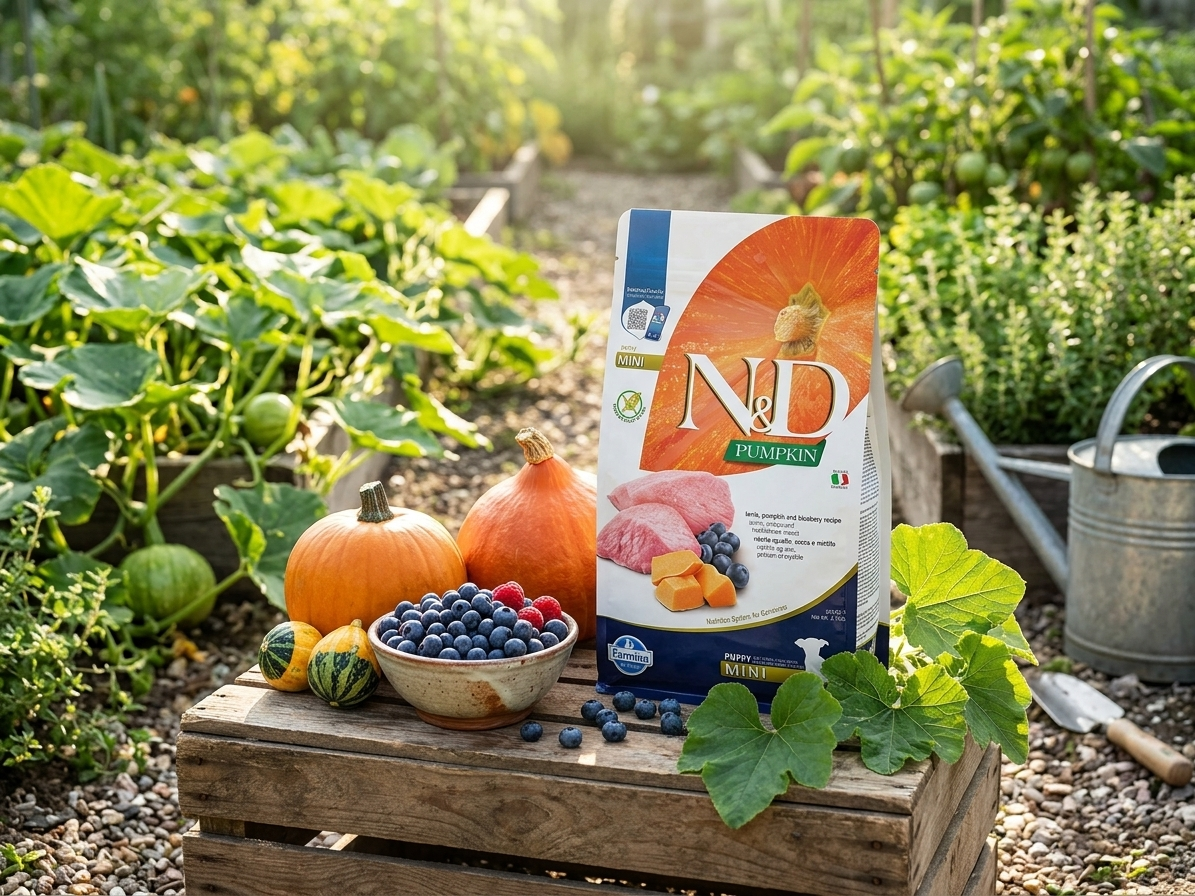 N&D Puppy Mini Grain Free Pumpkin Lamb & Blueberry 0,8 kg