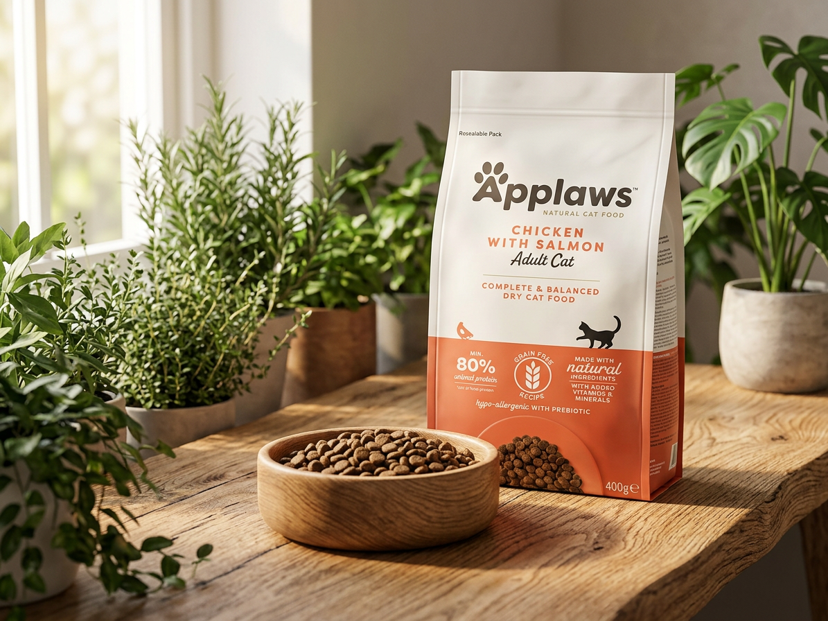 Applaws Cat Adult granule kuře s lososem bez obilovin 400 g
