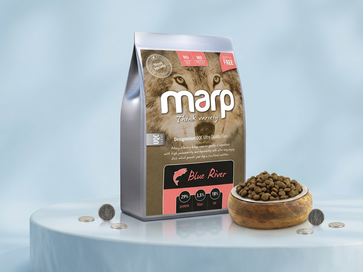 Marp Variety Blue River lososové granule pro psy 12 kg