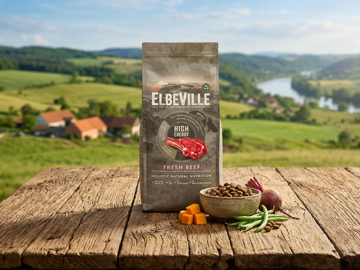 ELBEVILLE Adult All Breeds Fresh Beef High Energy 11,4 kg
