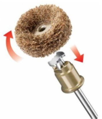 Brusné lešticí kotoučky, zrnitost 180/280, Dremel® EZ SpeedClic 511S bal.2ks
