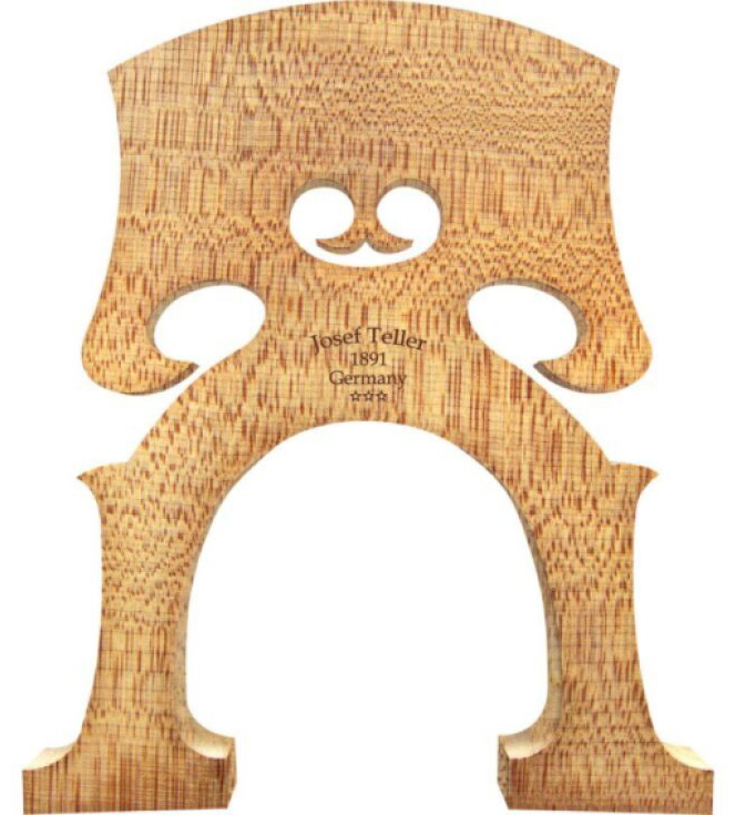 Kobylka Teller, Belgický model kontrabas 3/4, Standard,model 14/1, šířka nožek 150 mm