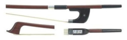 Smyčec Brazil Student - eben - kontrabas (německý model), osmihran