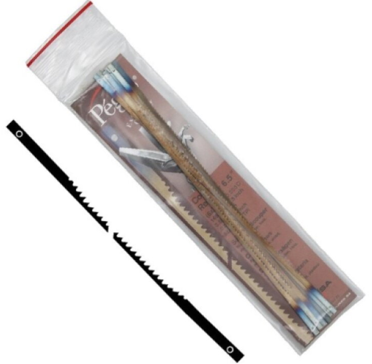 Sada listů do lupínkových pilek Pegas® Pinned - 6 ks