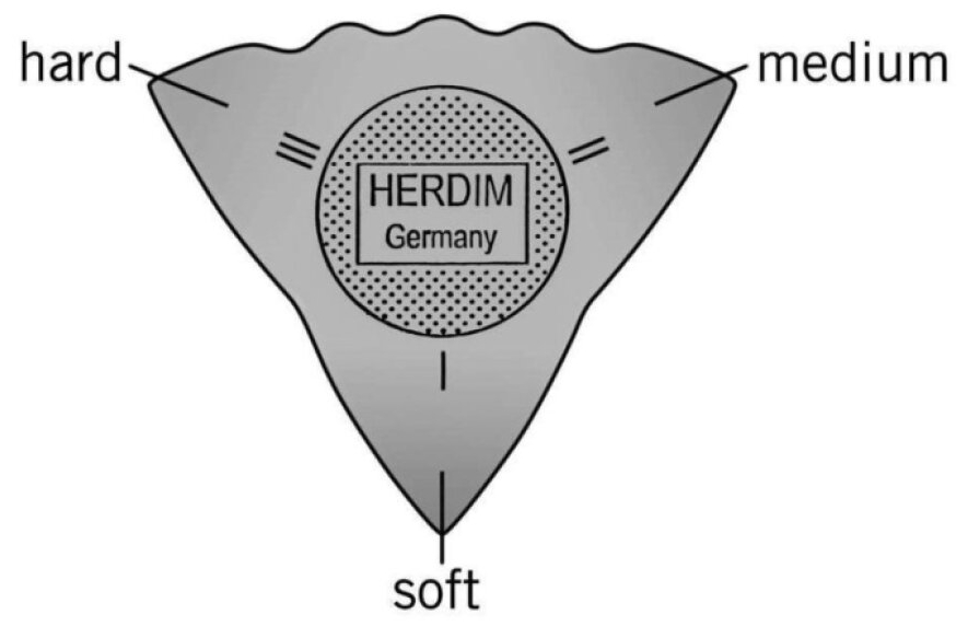 Trsátko Herdim – 3 tvrdosti