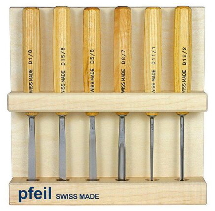 Sada dlát Pfeil® Compact - 6 ks
