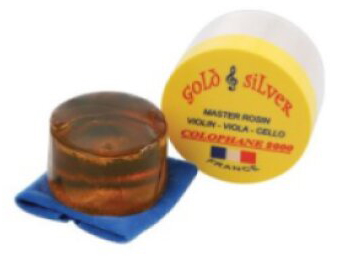 Kalafuna Thorvaldsson® Gold&Silver (Colophane 2000) (jantarová) housle/viola/violoncello