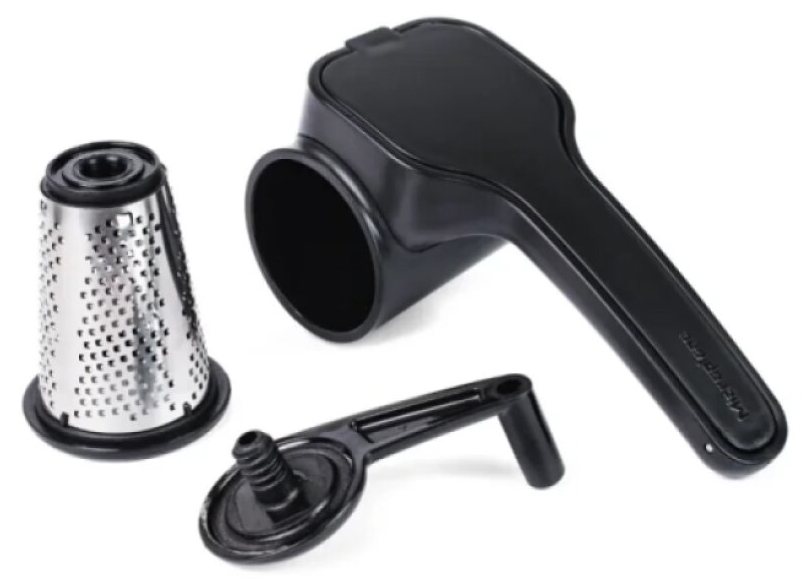 Rotary Grater 2-in-1 - Black
