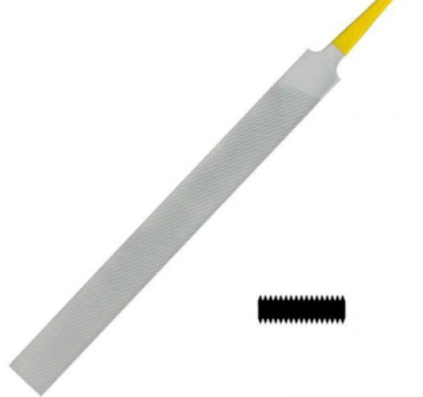 Ploché silné pilníky Glardon / Vallorbe®-Valtitan