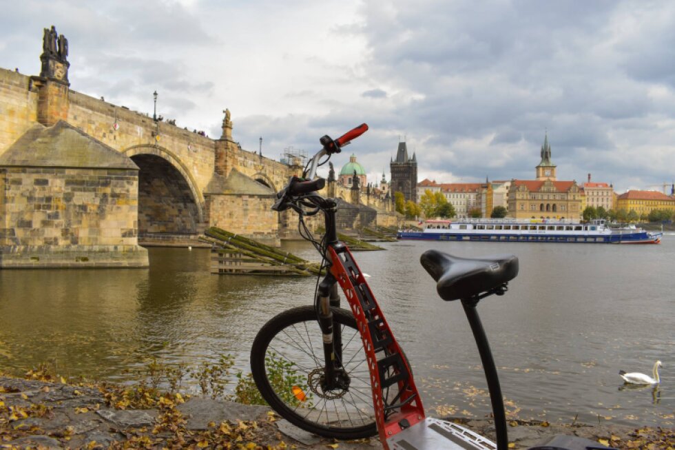 1,5 hodinová projížďka - elektrický skútr