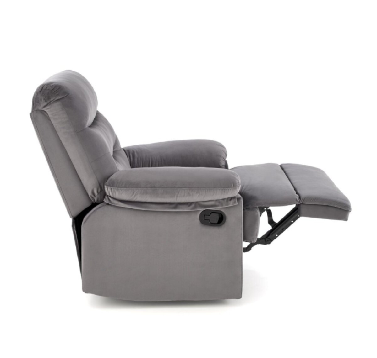 Relaxačné kreslo DRAGER sivé