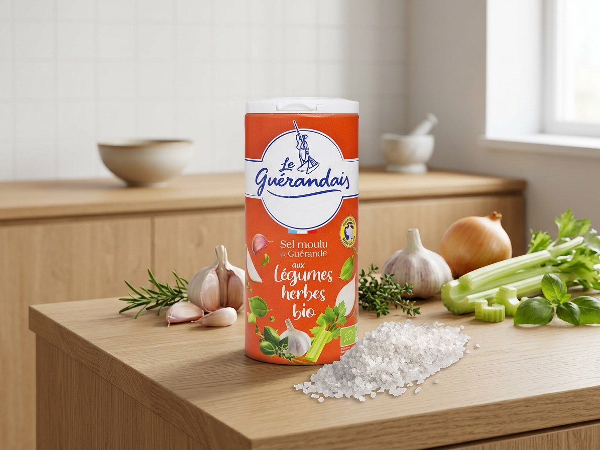 Ryzí Keltská sůl JEMNÁ SE ZELENINOU 250 g