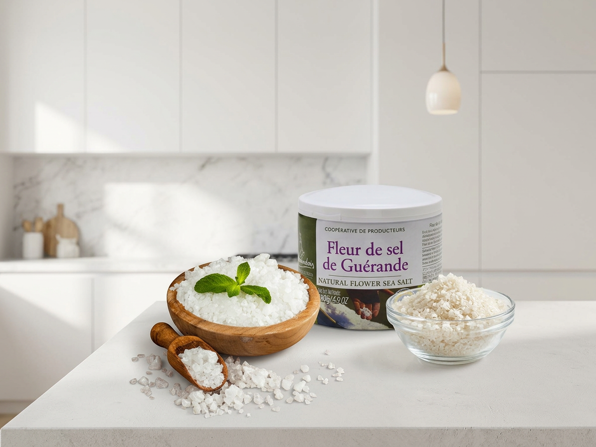 Luxusní KELTSKÁ SŮL - Solný květ (Fleur de sel) 140g
