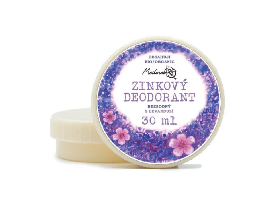Medarek Krémový deodorant levandule, zinkový bez sody