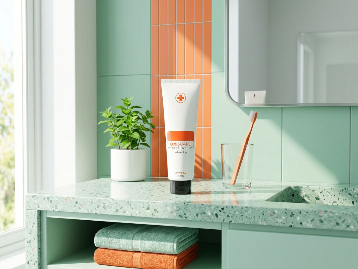 doTERRA On Guard přírodní bělící zubní pasta