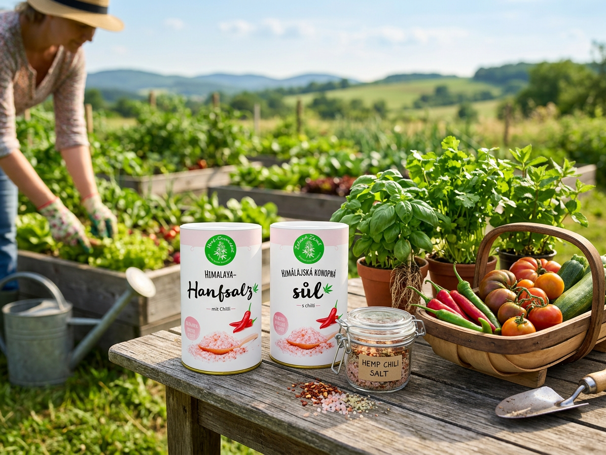 Konopná sůl s CHILLI 165 g