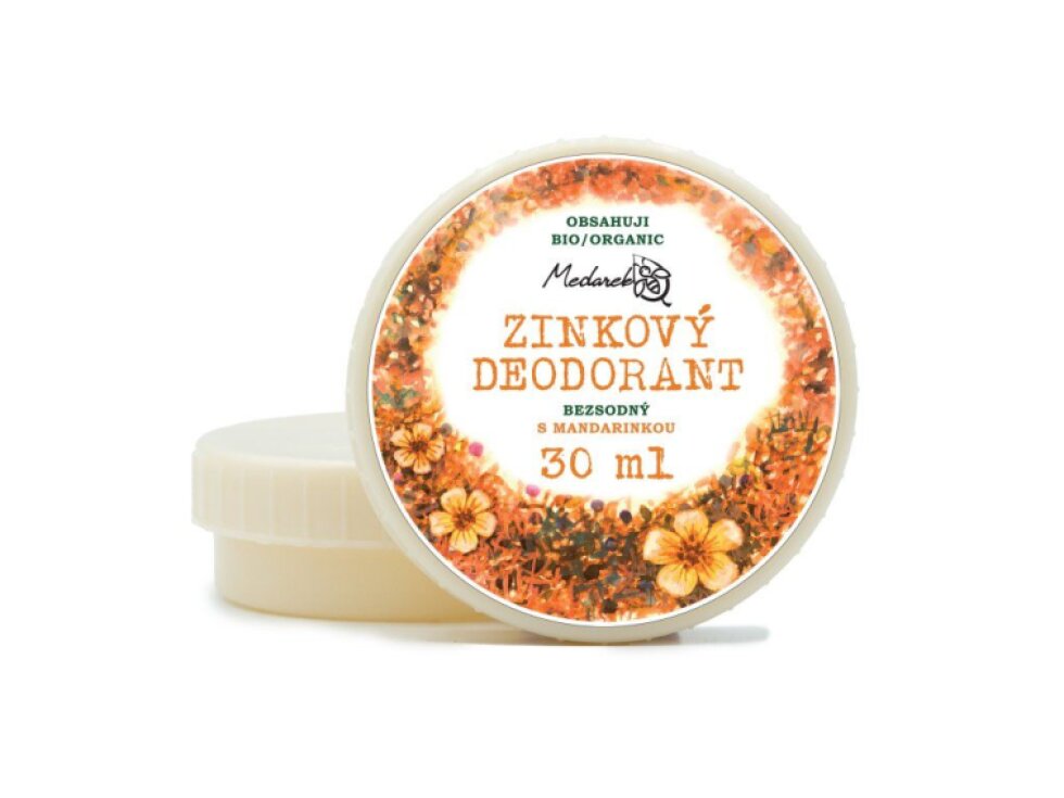 Medarek Krémový deodorant mandarinka, zinkový bez sody