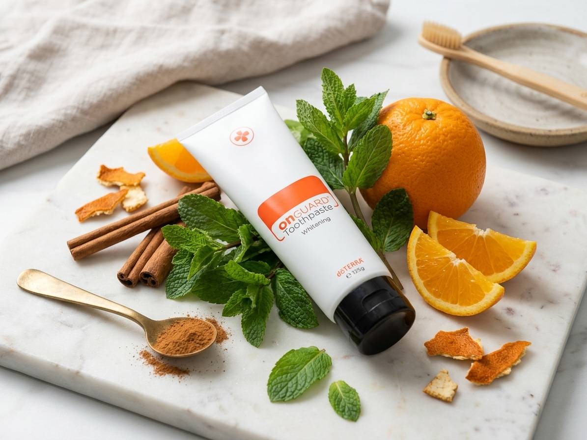 doTERRA On Guard přírodní bělící zubní pasta