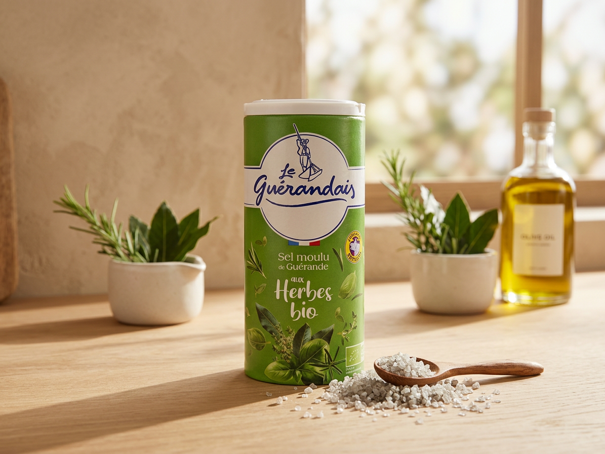 Ryzí Keltská sůl JEMNÁ S BYLINKAMI 250 g