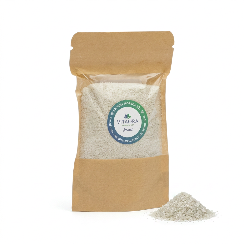 KELTSKÁ SŮL JEMNÁ - 200g, 500g, 1kg