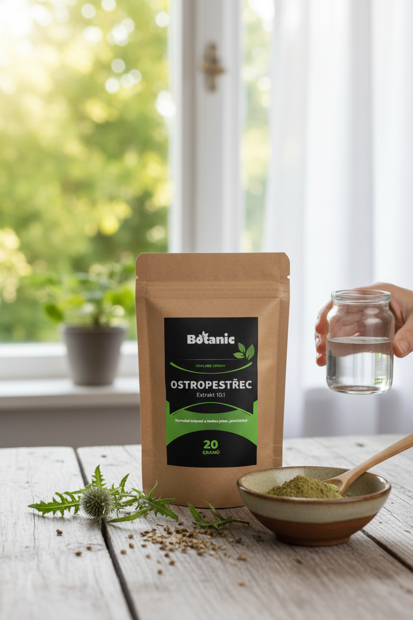 Botanic Ostropestřec mariánský - Extrakt 10:1, 20 g