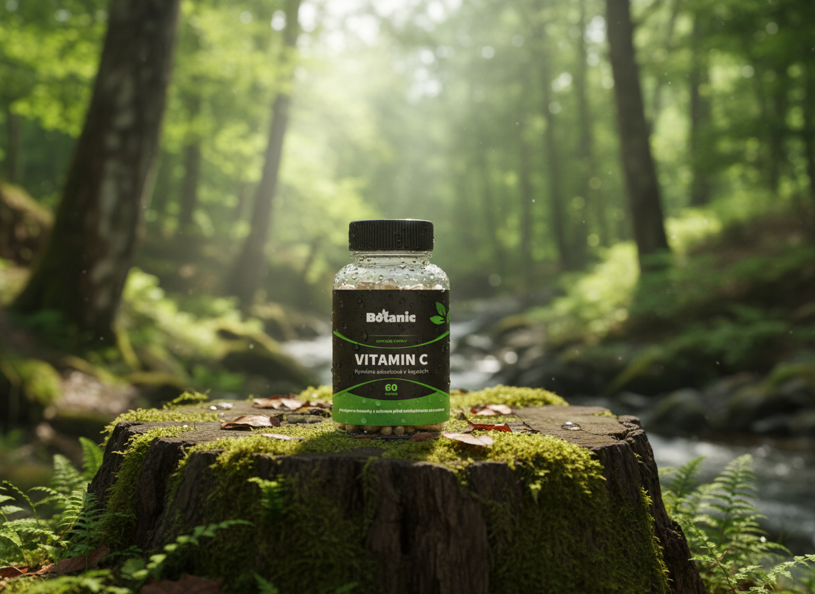 Botanic Vitamin C – Kyselina askorbová 60 kapslí