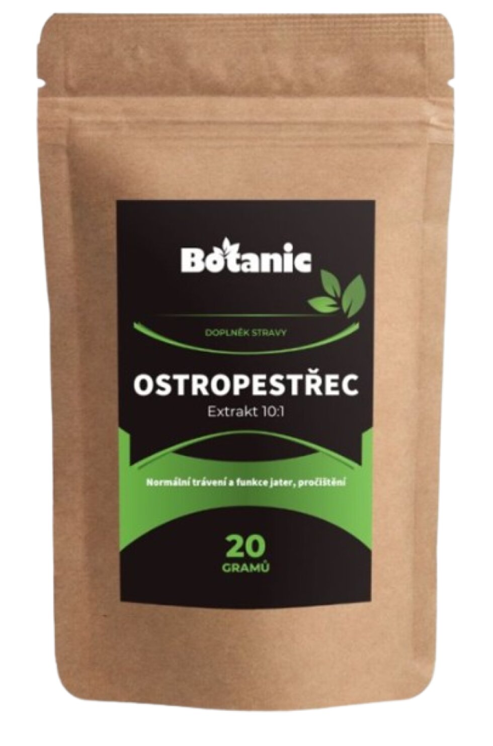 Botanic Ostropestřec mariánský - Extrakt 10:1, 20 g