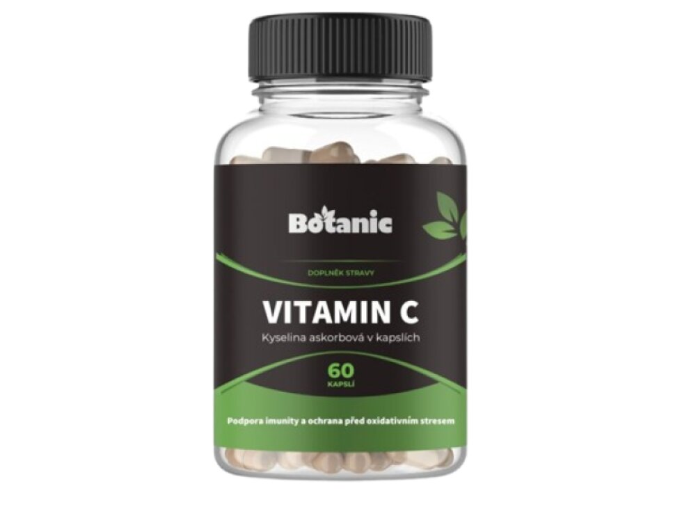 Botanic Vitamin C – Kyselina askorbová 60 kapslí