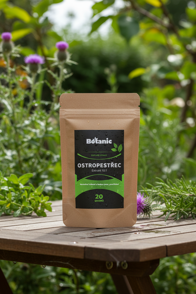 Botanic Ostropestřec mariánský - Extrakt 10:1, 20 g