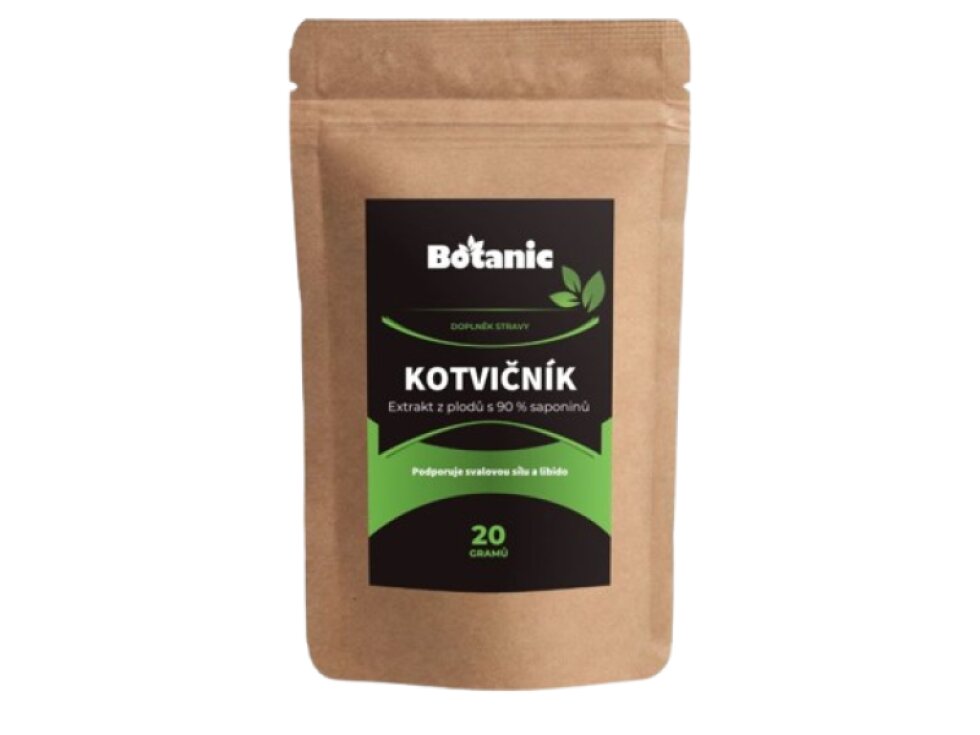 Botanic Kotvičník (Tribulus) - extrakt z plodů s 90 % saponinů 20 g