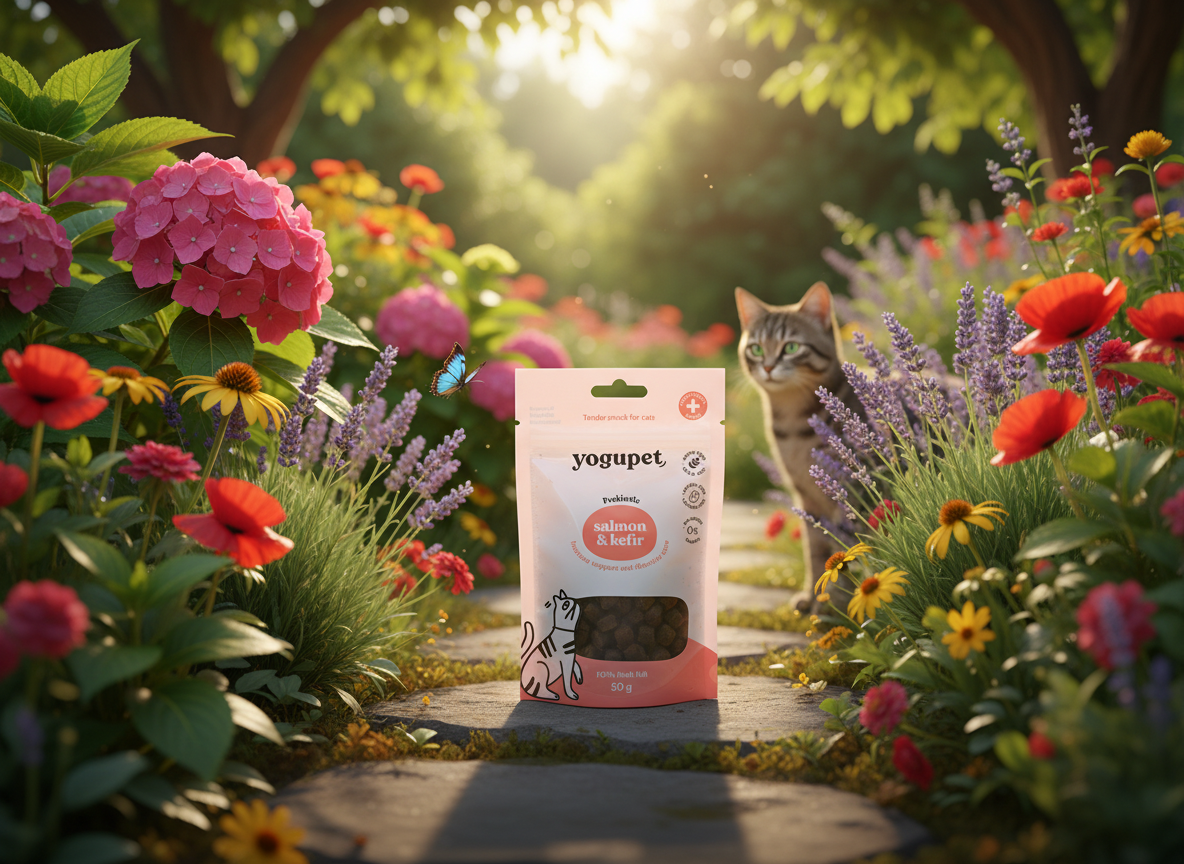 Yogupet Snack s lososem a kefírem