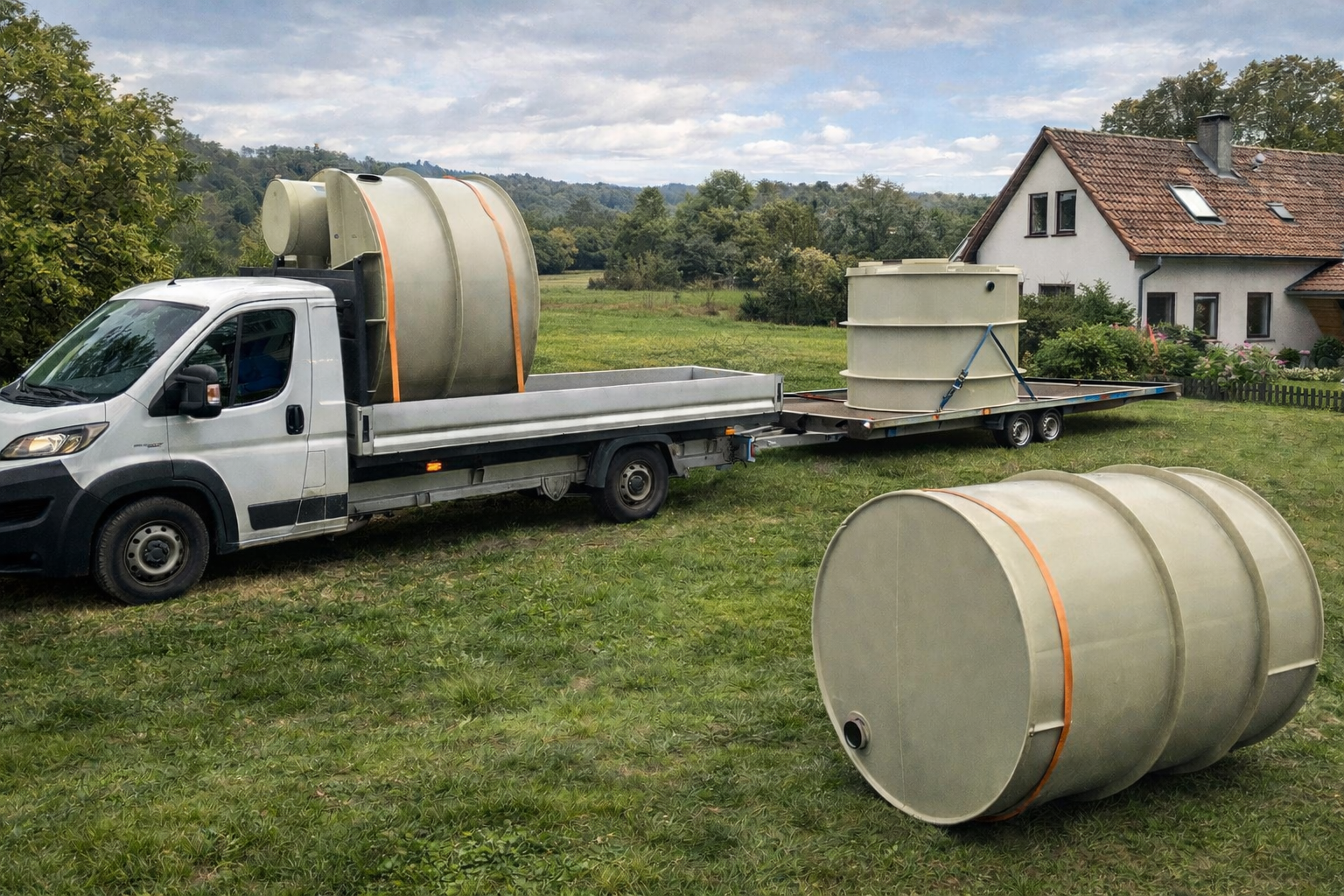 Septik k obetonování 15m3