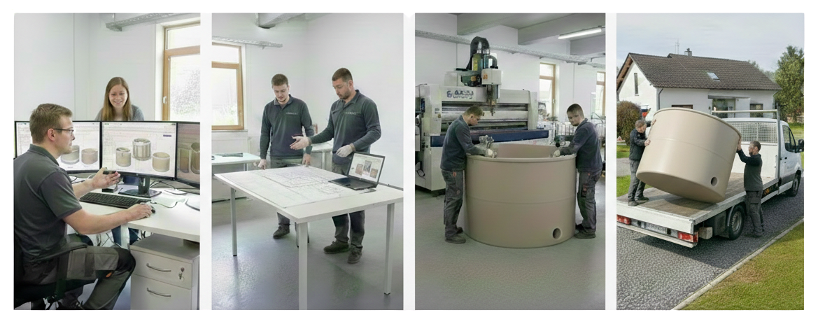 Septik k obetonování 15m3