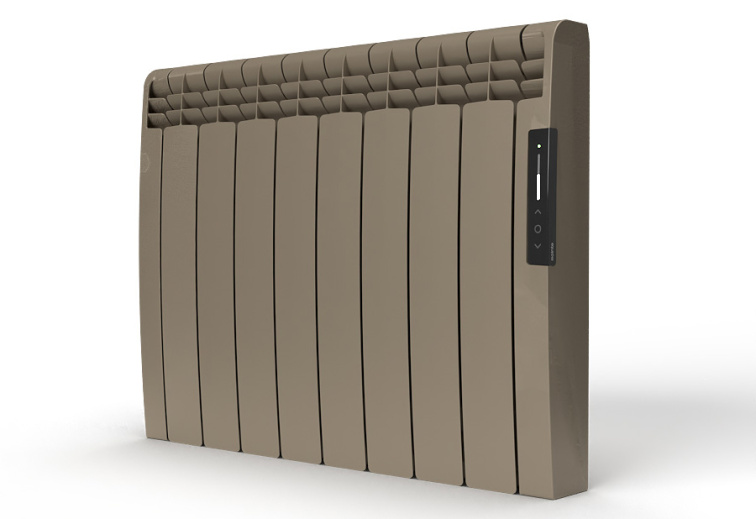 Olejový radiátor 1200W 58,5x75x9,7cm EONIQ perlětově béžová elektrický programovatelný s WiFi Rointe ERNP1200RAD2