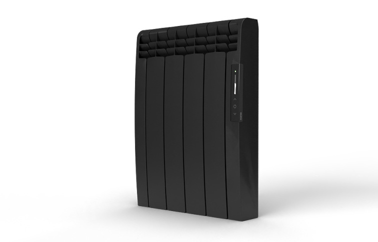 Olejový radiátor 600W 58,5x43x9,7cm EONIQ černý elektrický programovatelný s WiFi Rointe ERNB0600RAD2