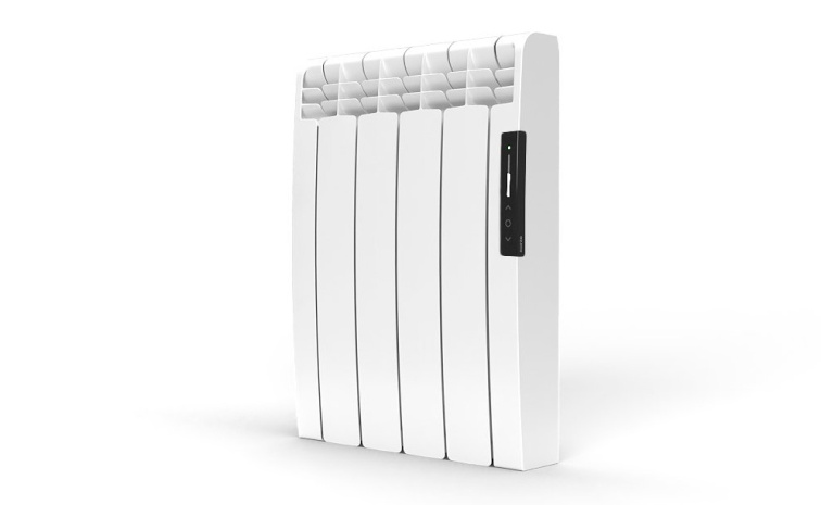 Olejový radiátor 600W 58,5x43x9,7cm EONIQ bílý elektrický programovatelný s WiFi Rointe ERNW0600RAD2