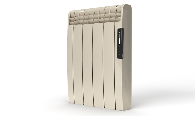 Olejový radiátor 600W 58,5x43x9,7cm EONIQ perlově bílá elektrický programovatelný s WiFi Rointe ERNO0600RAD2