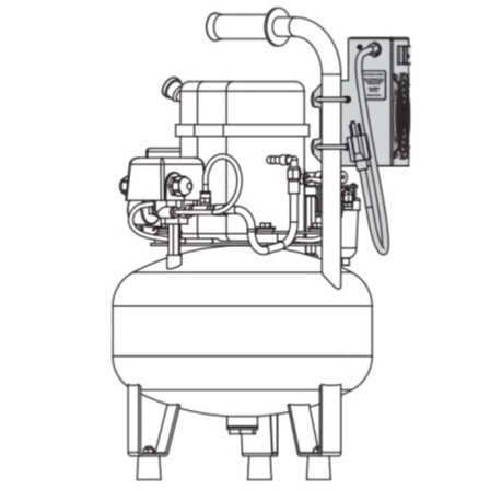 Val-Air kompresor z produkce Silentaire Technology
