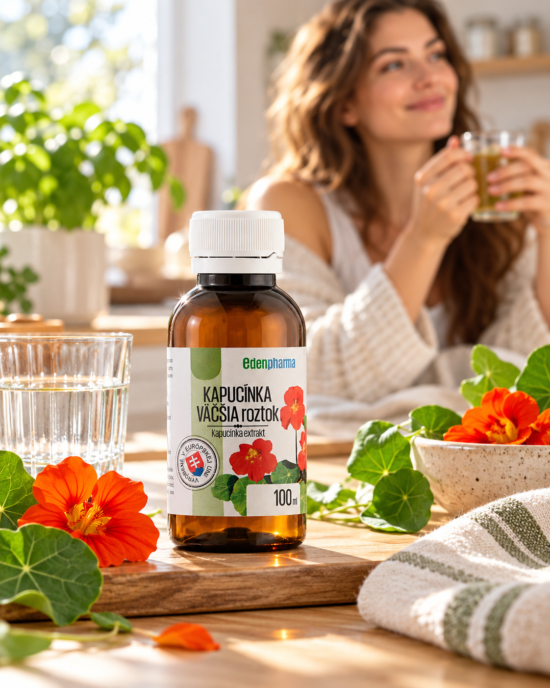 Kapucínka väčšia roztok 100 ml