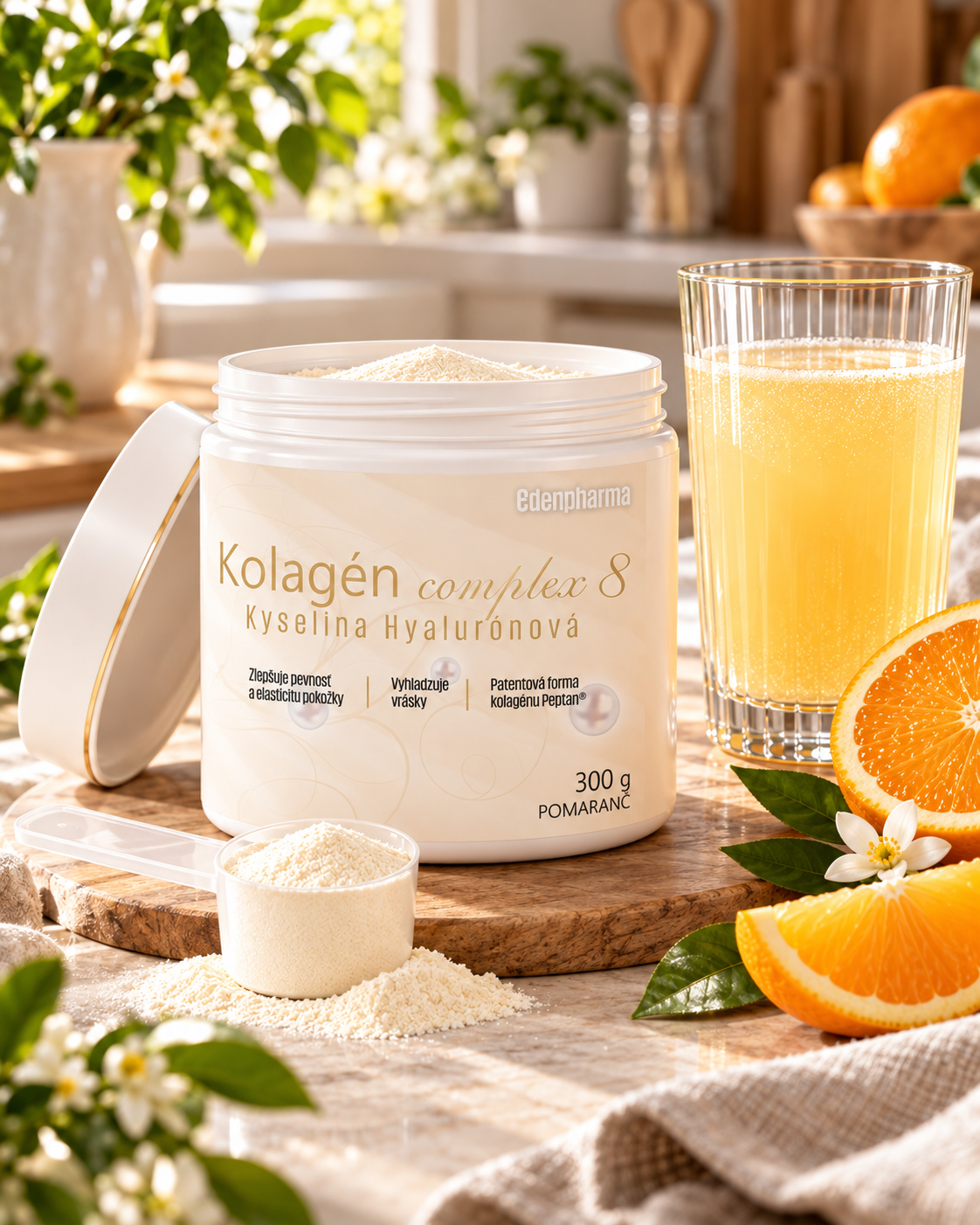 Kolagén complex 8 pomaranč 300 g