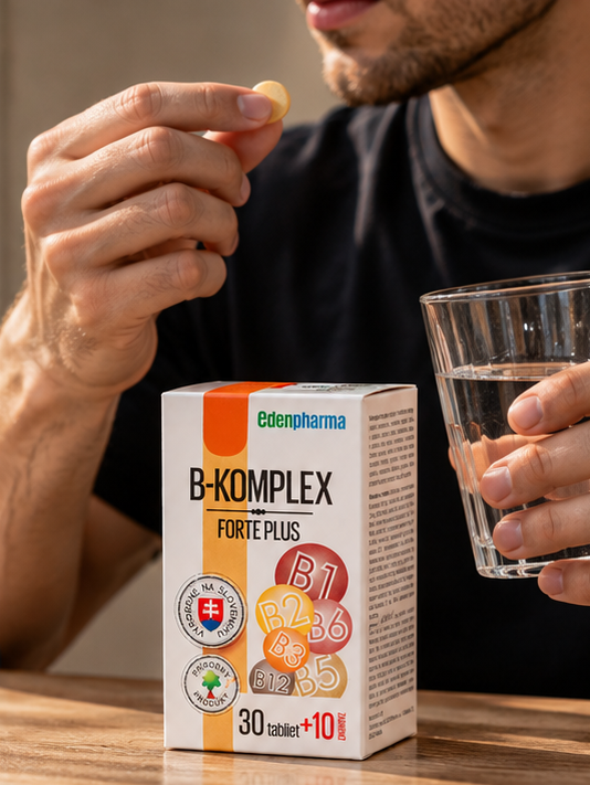 B-komplex forte plus 30+10 tabliet ZADARMO