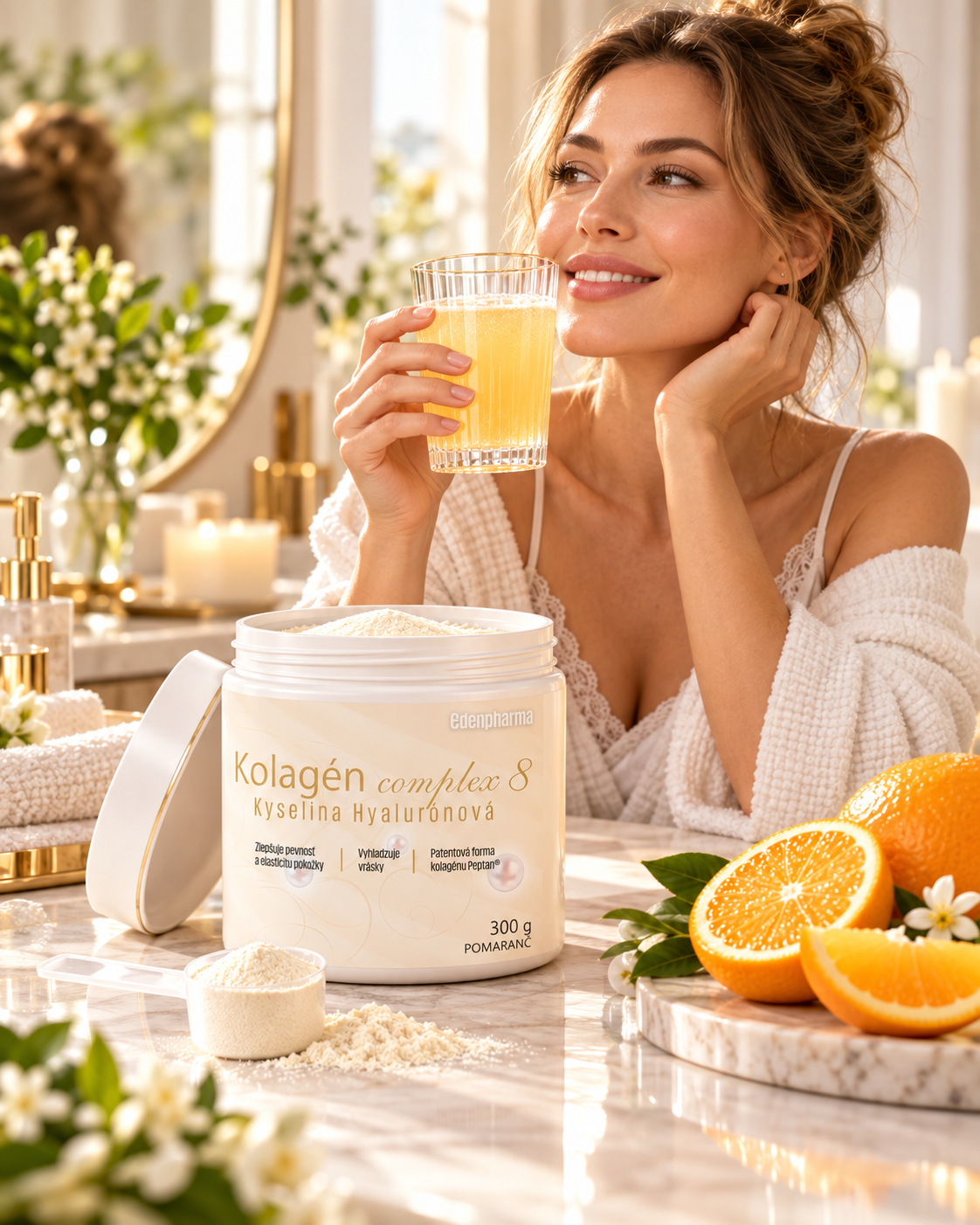 Kolagén complex 8 pomaranč 300 g