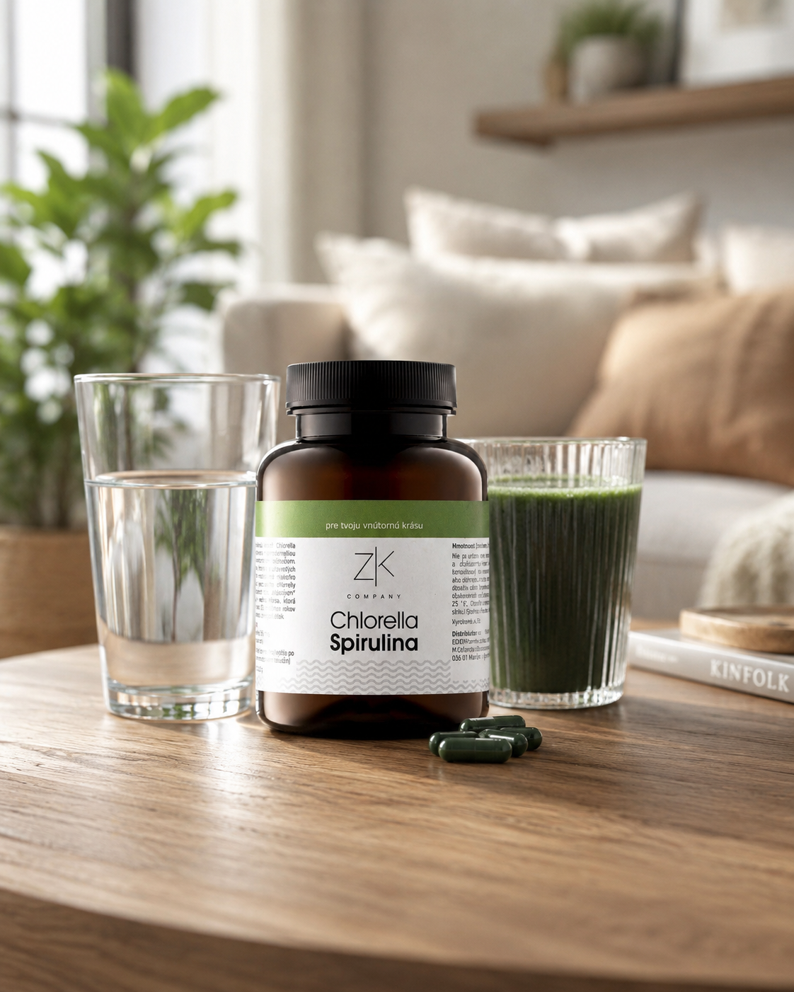 ZK Chlorella Spirulina 150 tabliet