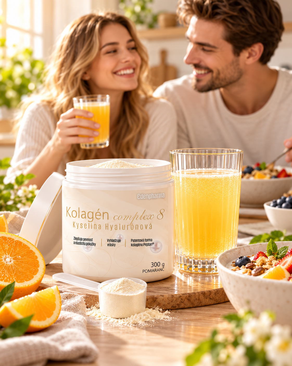 Kolagén complex 8 pomaranč 300 g